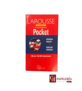 DICCIONARIO ESPAÑOL-INGLES POCKET LAROUSSE 120 000